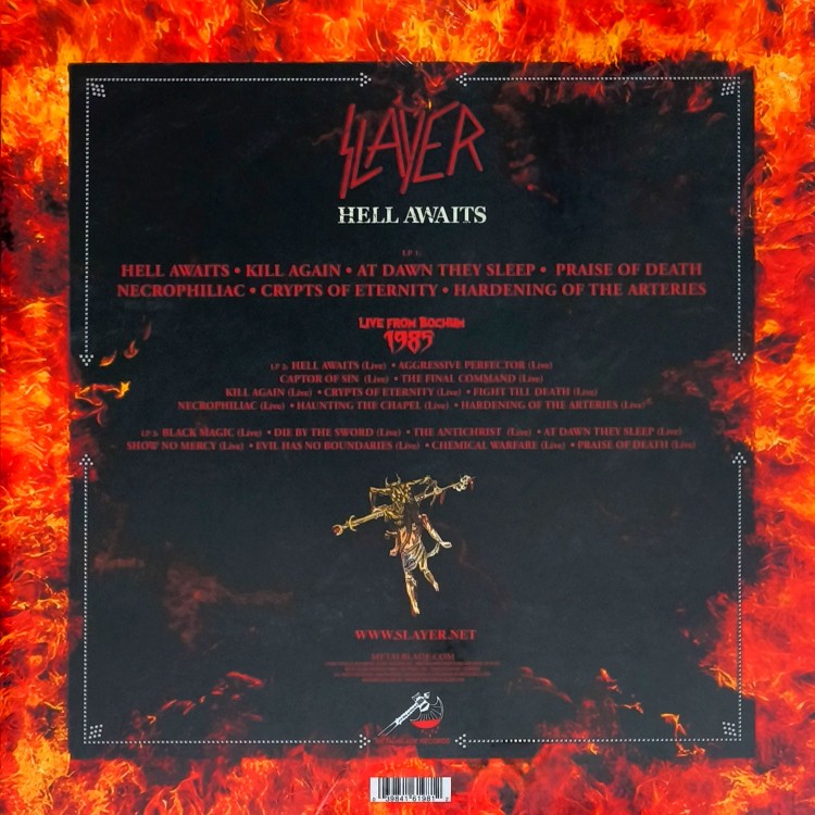 Slayer - Hell Awaits [40. Jubileumi díszdoboz] (3LP)