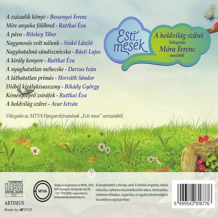 Esti mese - „A holdvilág szűrei” (CD)