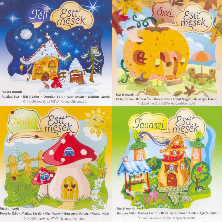 Négy évszak meséi (4CD)