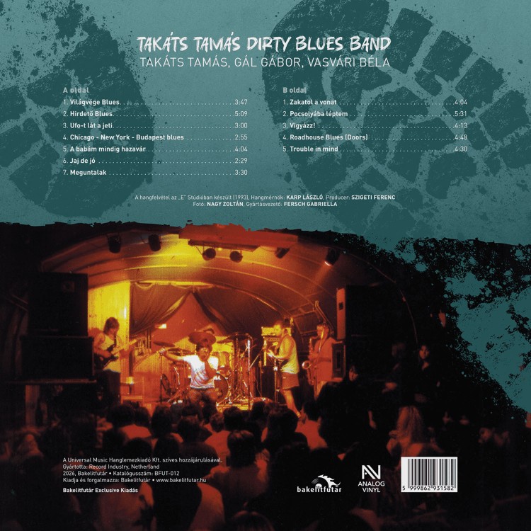 Takáts Tamás Dirty Blues Band - 2. (LP)