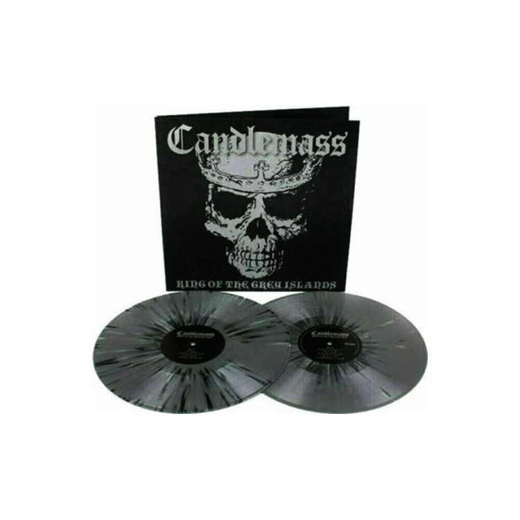 Candlemass - King Of The Grey Islands (Szürke/Fekete Splatter - 2LP)