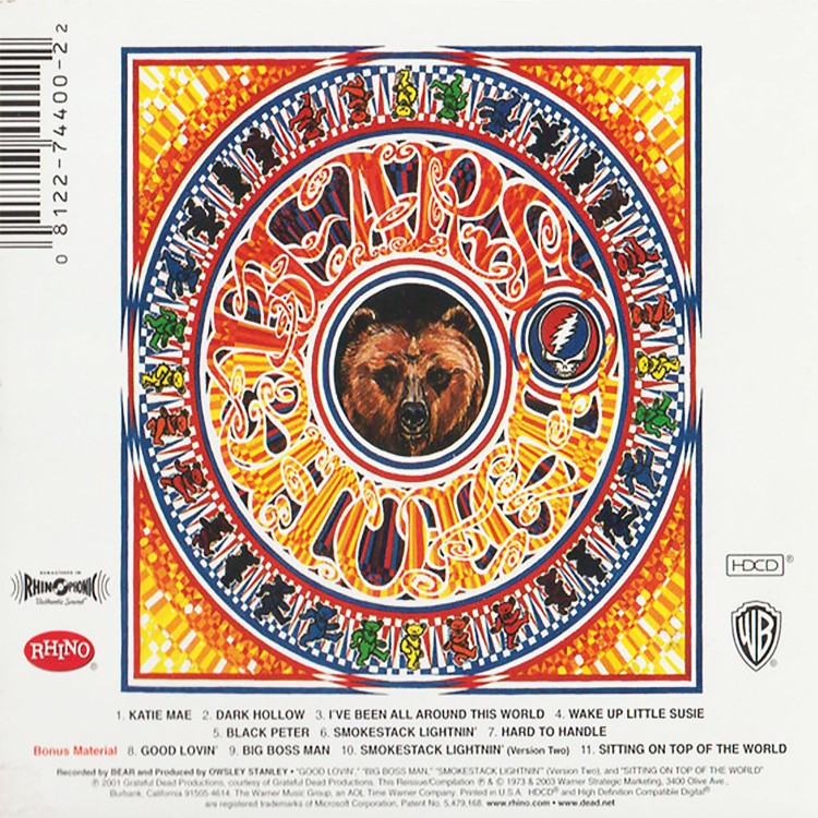Grateful Dead - History Of The Grateful Dead, Vol. 1 [Bear's Choice] (CD)