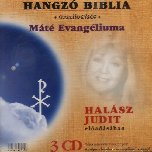 Halász Judit - Hangzó Biblia: Újszövetség - Máté Evangéliuma (3CD)