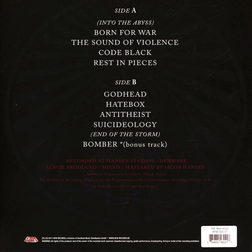 Onslaught - Sounds Of Violence (Piros - LP)