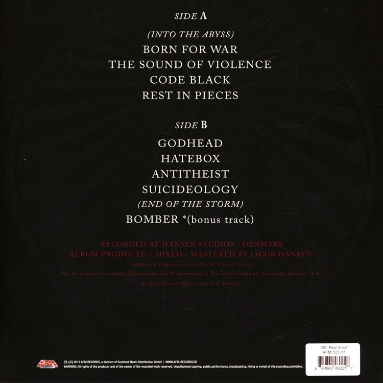 Onslaught - Sounds Of Violence (Piros - LP)