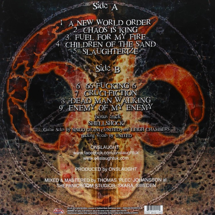 Onslaught - VI (Piros - LP)