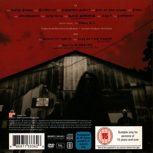 Slayer - Christ Illusion [Limited Edition] (CD+DVD)