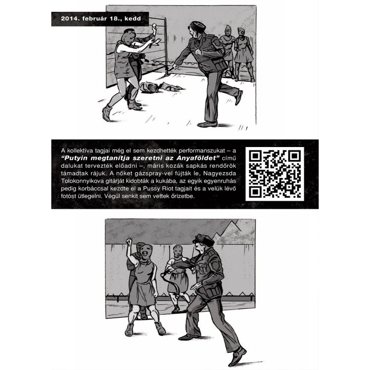 Pussy Riot: Lázadás Oroszországban (képregény) Pussy Riot: Lázadás Oroszországban (képregény)