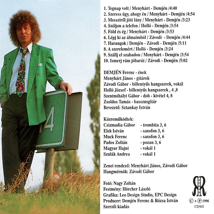 Demjén Ferenc - A föld a szeretőm (CD)