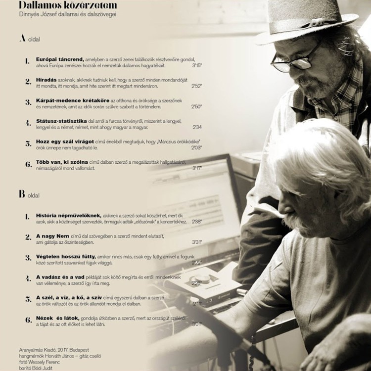 Dinnyés József - Dallamos közérzetem (LP)