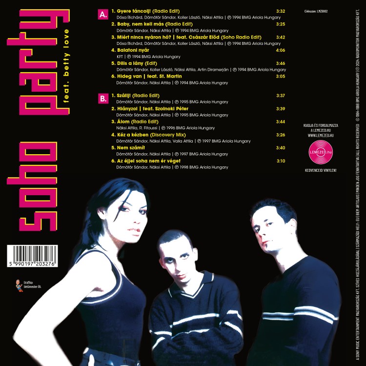 Soho Party - Best Of  (LP) - Több színben!