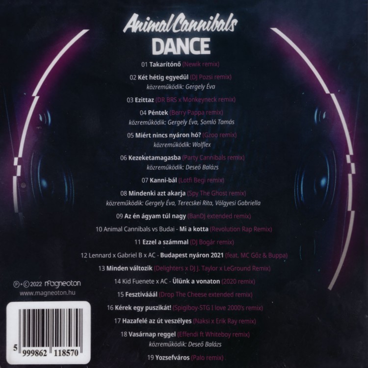 Animal Cannibals - Dance (CD)
