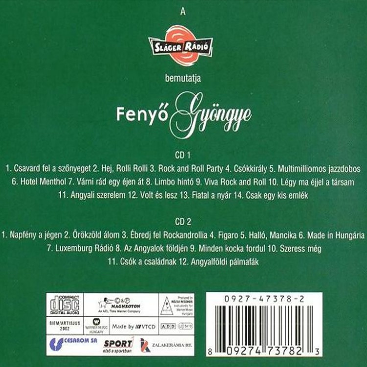 Fenyő Miklós - Fenyő Gyöngye (2CD)