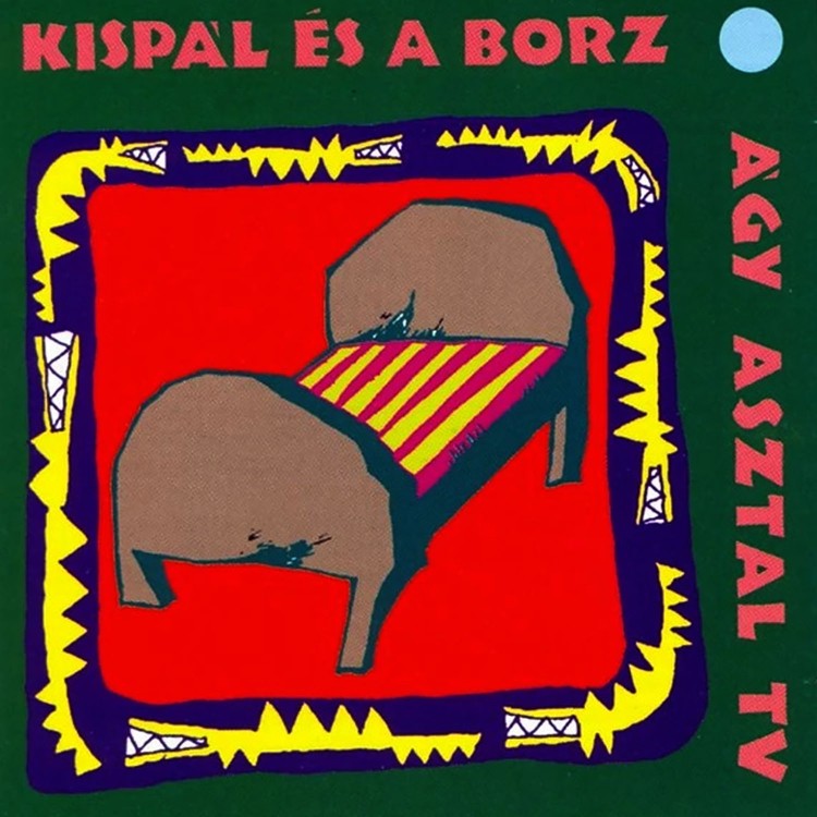 Kispál és a Borz - Ágy asztal tv (LP) Kispál és a Borz - Ágy asztal tv (LP)