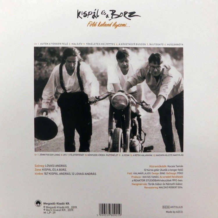Kispál és a Borz - Föld kaland ilyesmi... (LP)