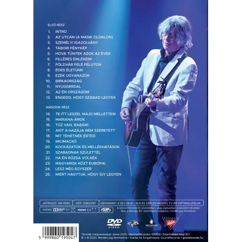 Bródy János - Aréna koncert [2022. november 12.] (DVD)