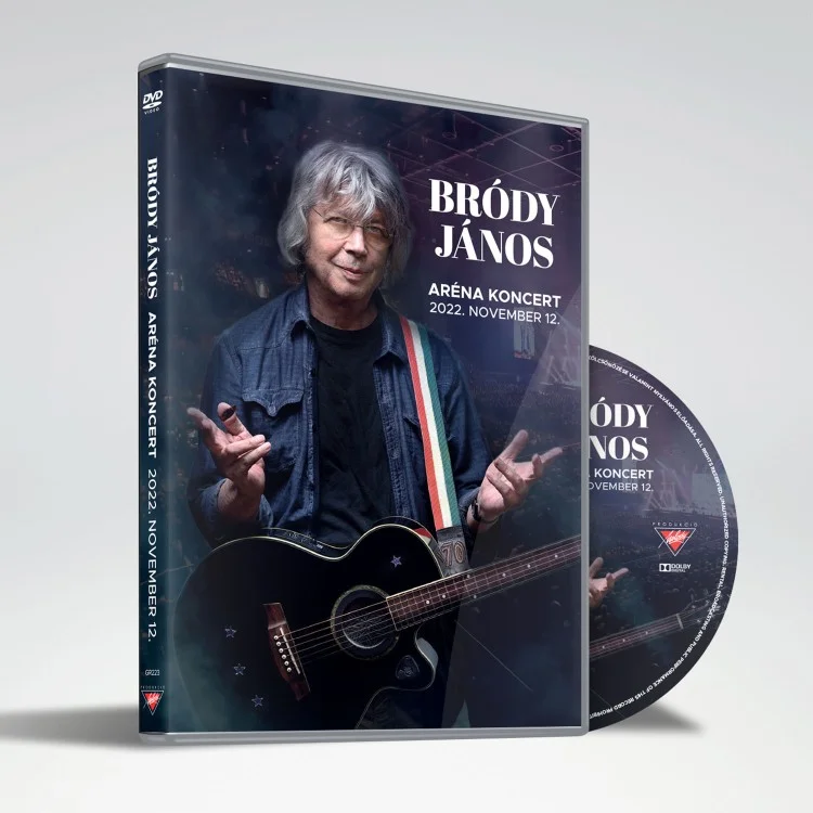Bródy János - Aréna koncert [2022. november 12.] (DVD)