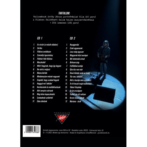 Bródy János - Vallomások [Portrévázlat] (DVD+2CD)