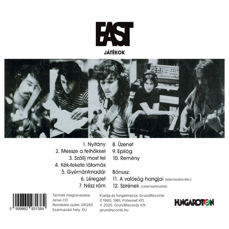 East - Játékok (CD) East - Játékok (CD)
