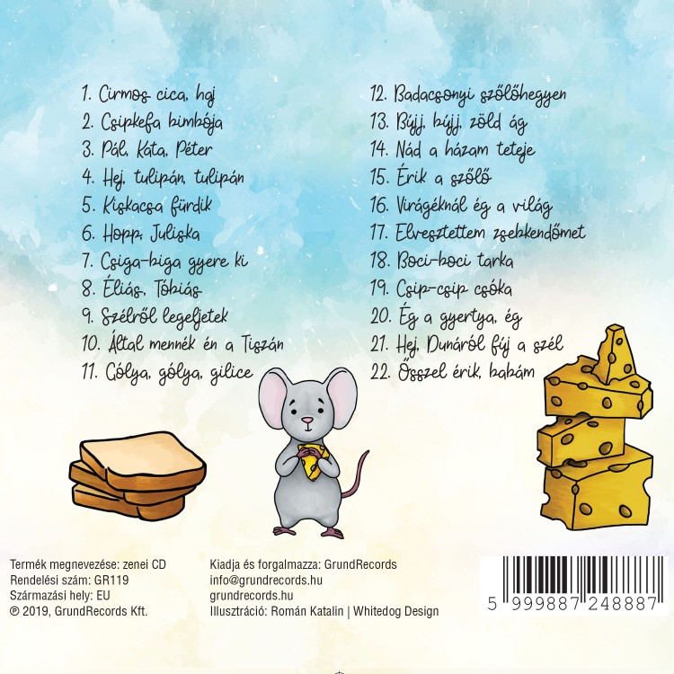 Cirmos cica, haj - Kedvenc gyerekdalaink 3. (CD)