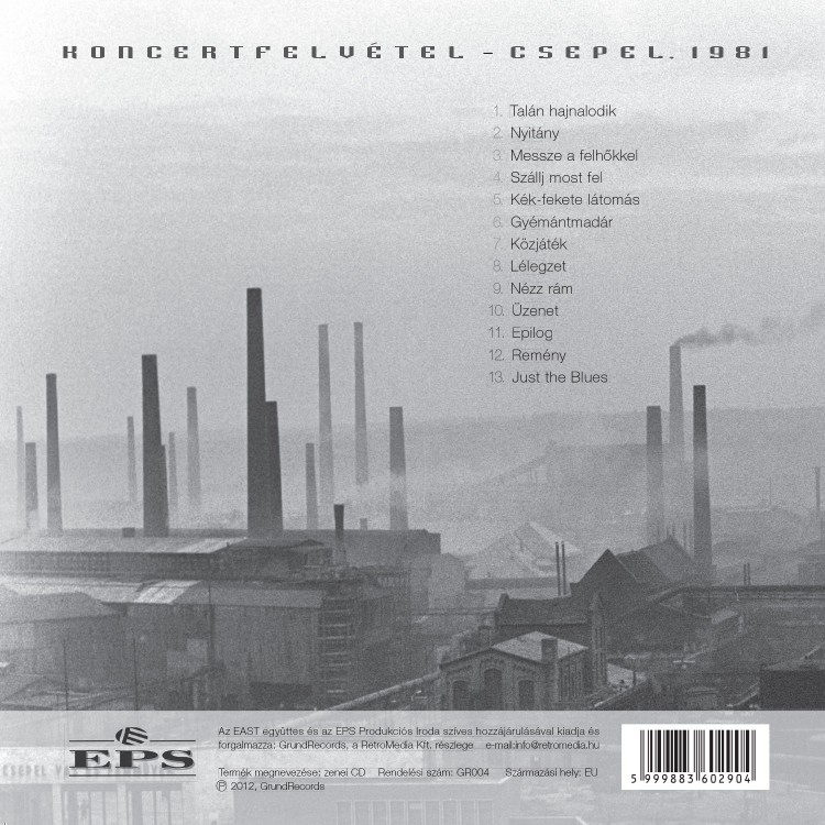 East - Csepel felett az ég (CD)