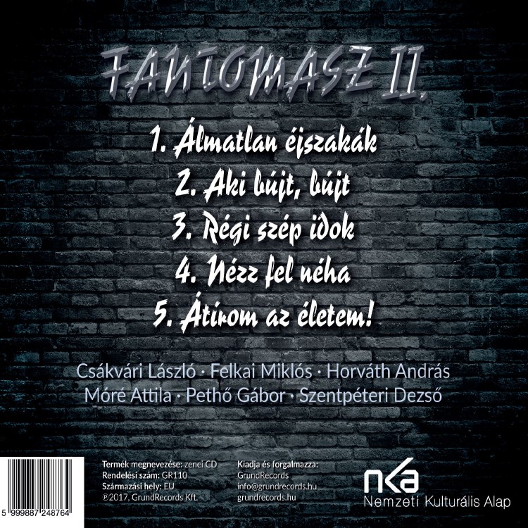 Fantomasz - II. (CD)