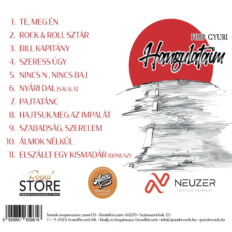 Filip Gyuri - Hangulataim (CD) 