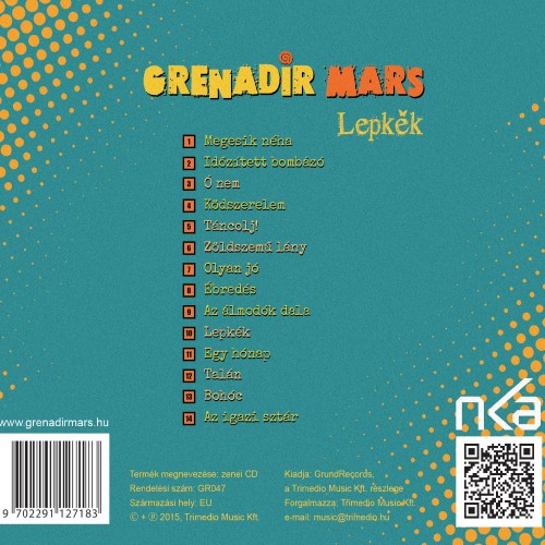Grenadír Mars - Lepkék (CD)