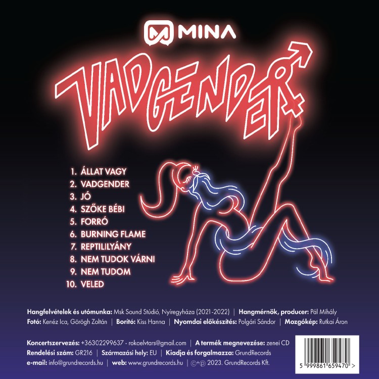 MINA - Vadgender (CD)
