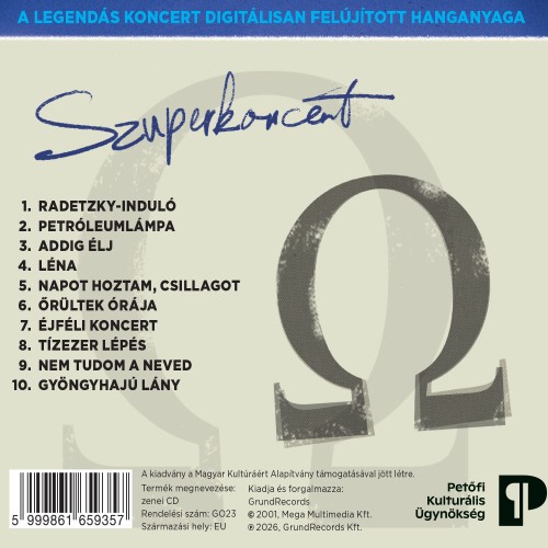 Omega - Szuperkoncert [Népstadion, 2001] (CD)