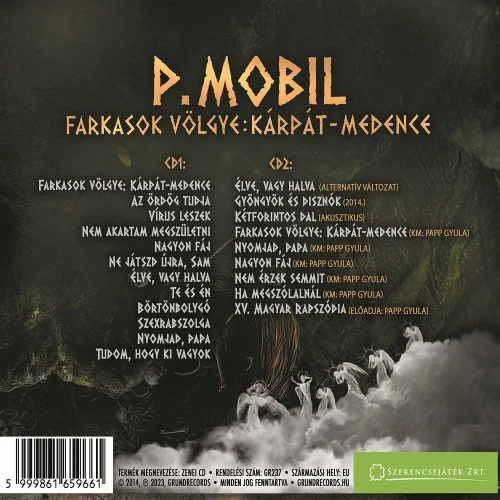 P.Mobil - Farkasok völgye: Kárpát-medence [Remaster] (2CD)