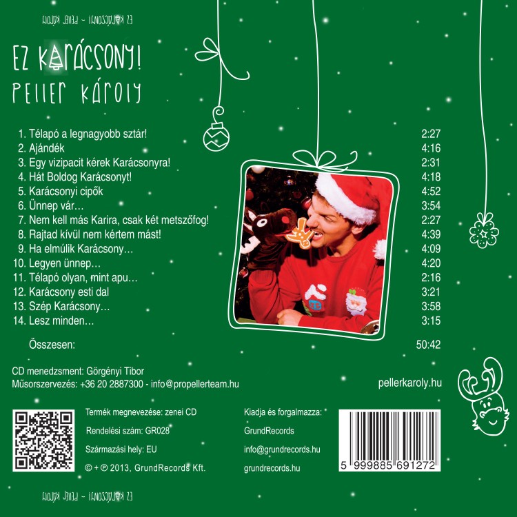 Peller Károly - Ez Karácsony! (CD)