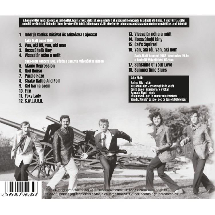 Sakk-Matt - ’68-’69 (CD) Sakk-Matt - ’68-’69 (CD)