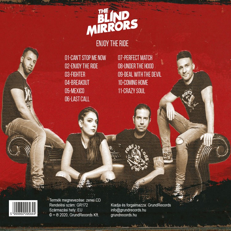 The Blindmirrors - Enjoy The Ride (CD)