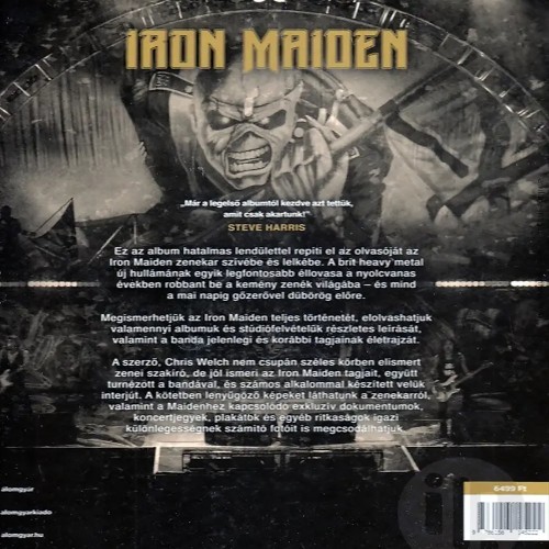 Iron Maiden - Történelem a dalok mögött (Könyv)
