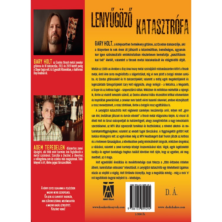  Gary Holt - Adam Tepedelen: Lenyűgöző katasztrófa (Könyv)