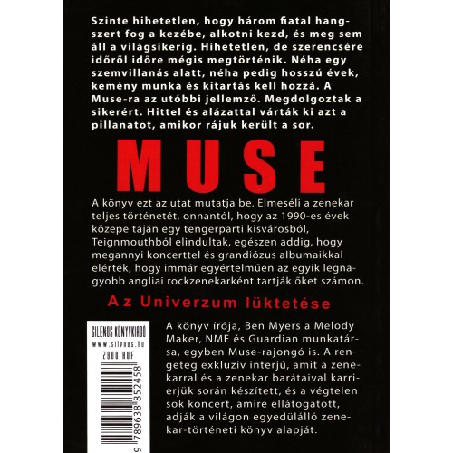 Ben Myers: MUSE - Az Univerzum lüktetése (könyv)