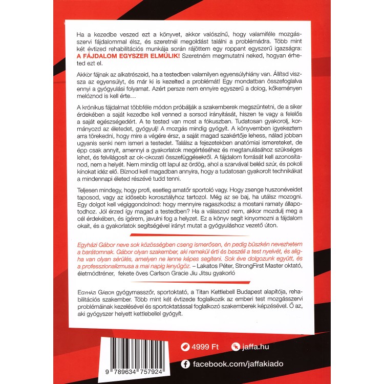 Egyházi Gábor -  A Titánok titka - A gyógyító mozgás kézikönyve (könyv)