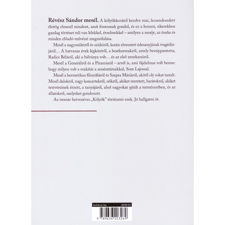 Révész Sándor - Ezt én választottam (könyv)