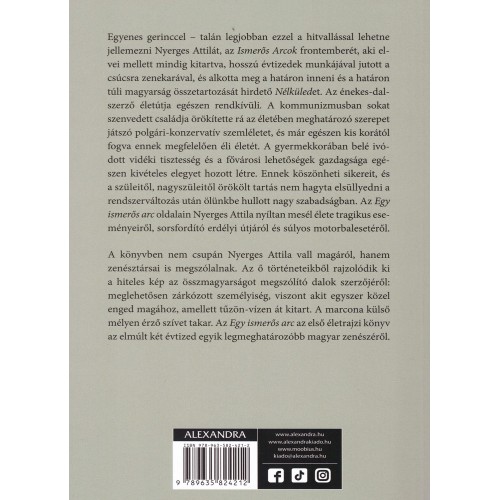 Nyerges Attila - Egy ismerős arc (könyv)