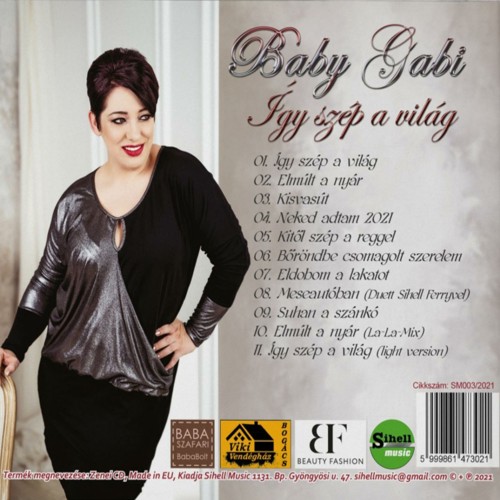Baby Gabi - Így szép a világ (CD)