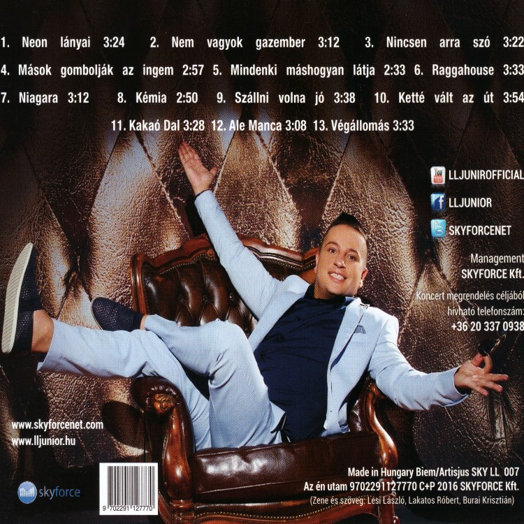 L.L. Junior - Az én utam (CD)