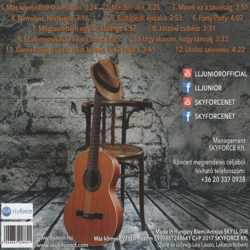 L.L. Junior - Más környékről származom (CD)