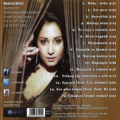 Nótár Mary - Érezd a ritmust (CD)