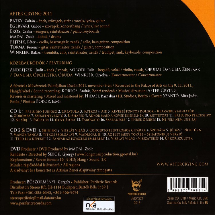 After Crying - AC XXV. - 25 éves jubileumi koncert (2CD + DVD)