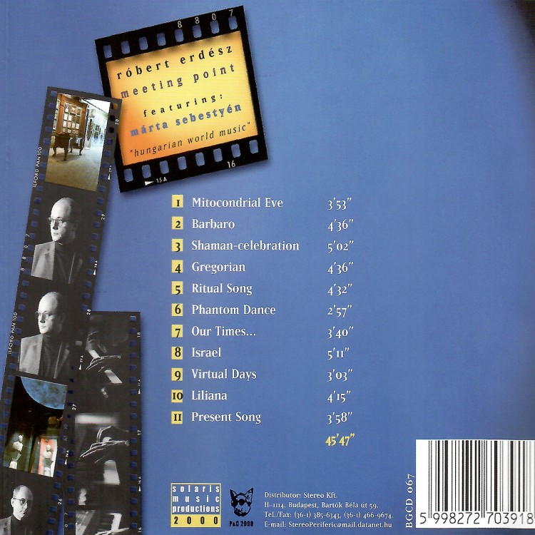Erdész Róbert - Meeting Point (CD)