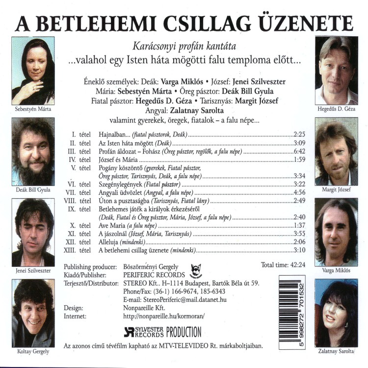 Kormorán - A Betlehemi csillag üzenete (CD)