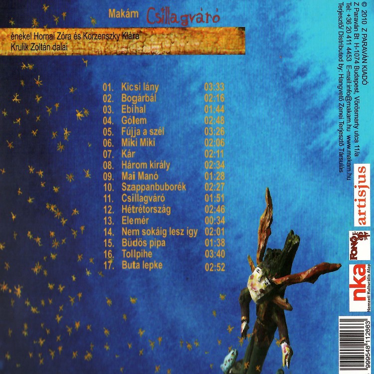 Makám - Csillagváró [Krulik Zoltán dalai] (CD)