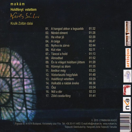 Makám - Holdfényt vetettem (CD)