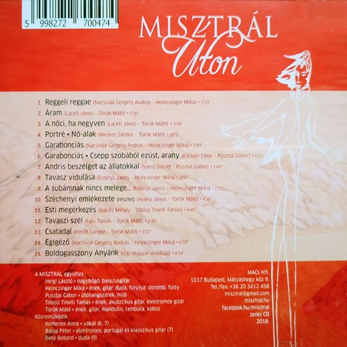 Misztrál - Úton (CD)